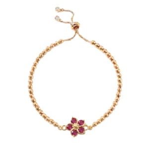Pulsera Regulable Golden Flor
