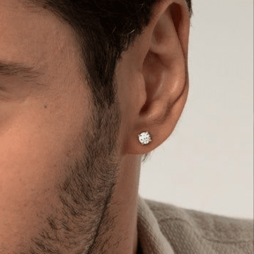 Aretes hombre