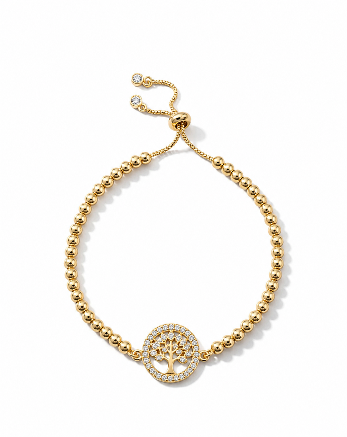 Pulsera Regulable Golden Arbol de la Vida