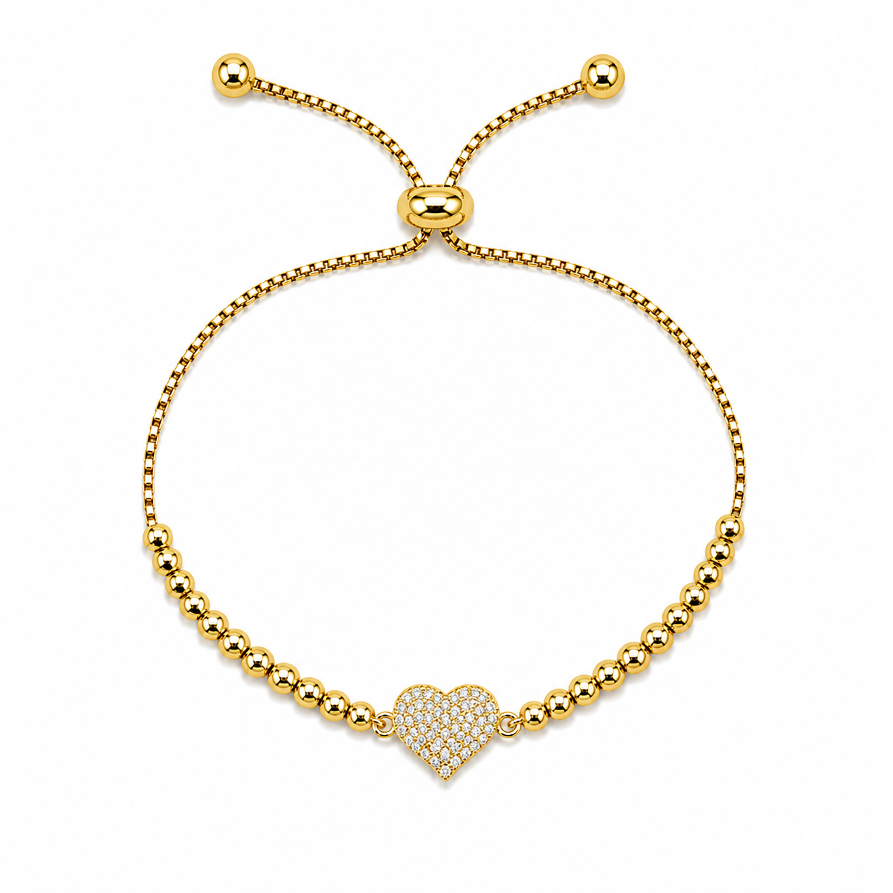 Pulsera Regulable Golden Amor