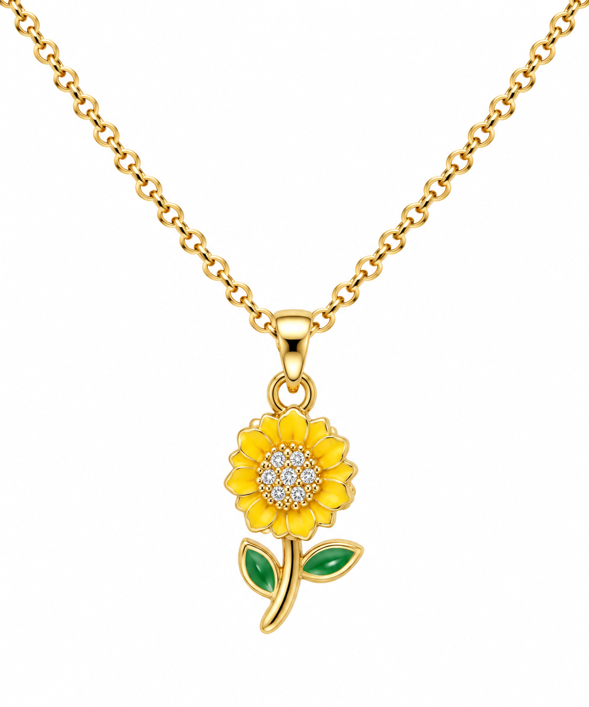 Collar Girasol Golden