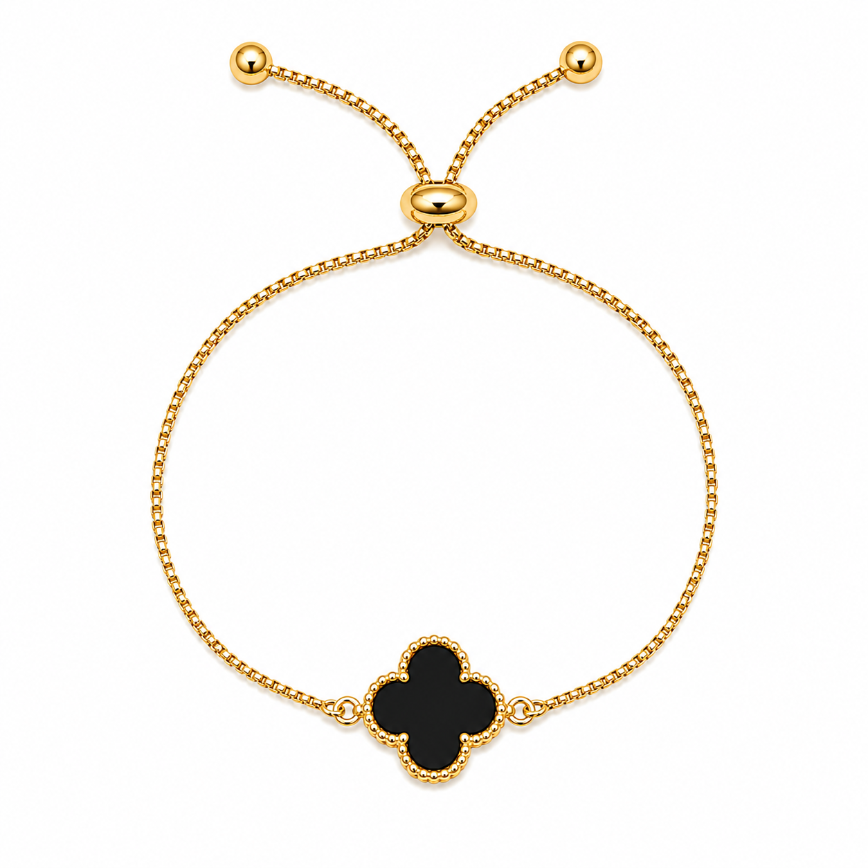 Pulsera Regulable Golden Van Cleef